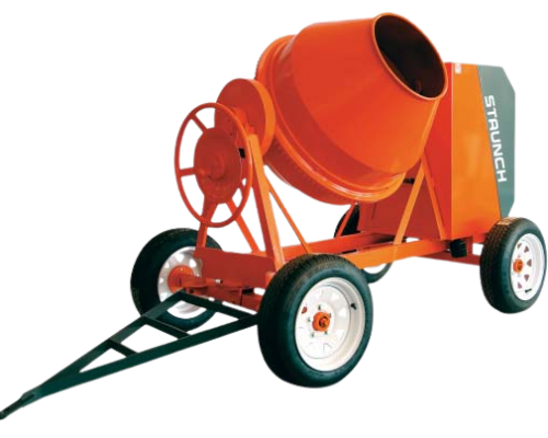 Staunch concrete mixers